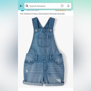 Rose Wash Denim Overalls